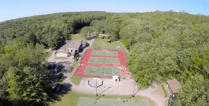 3 camp drone tennis